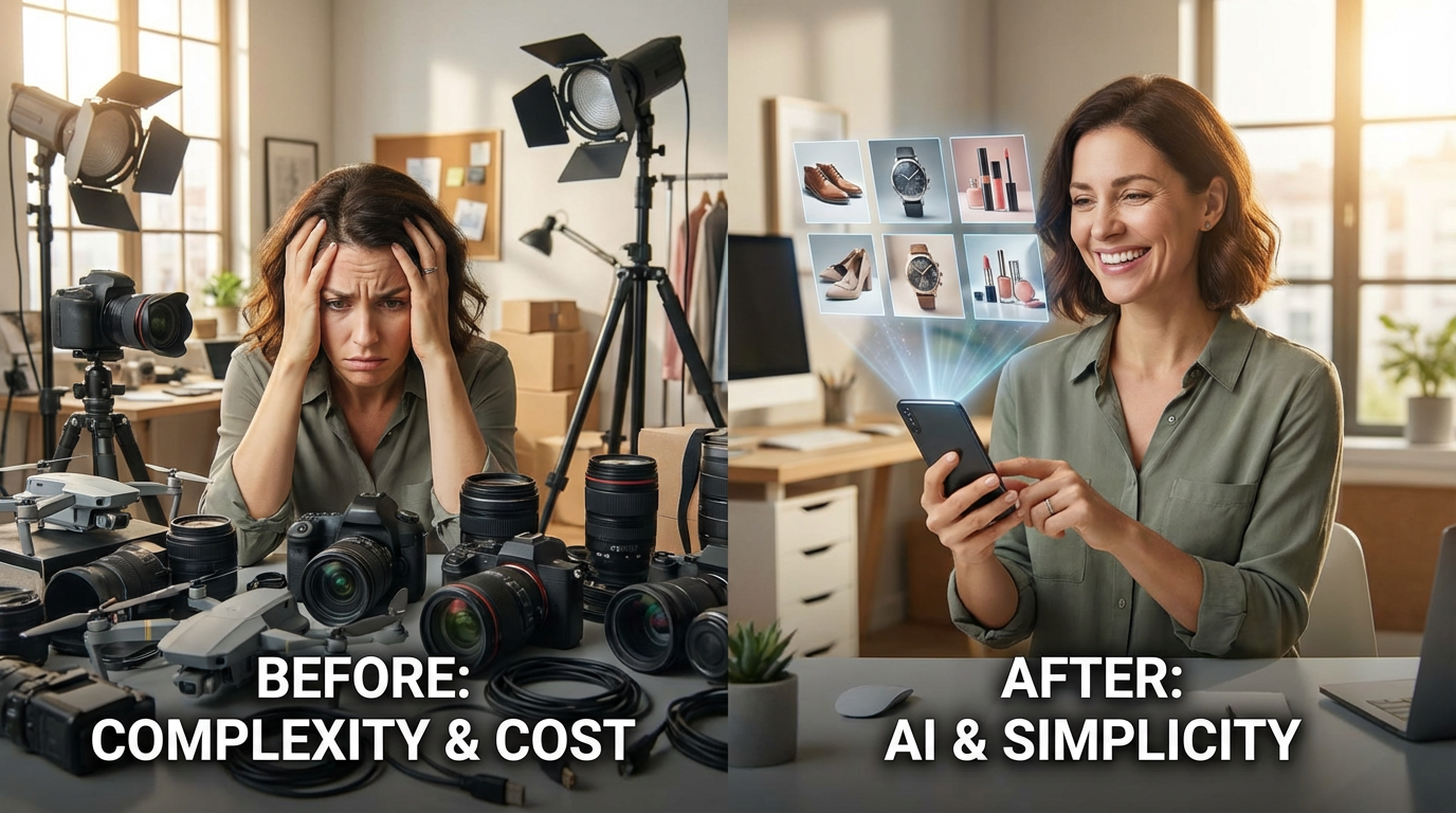 How to Create Professional Product Photos Without a Photographer (2025 Guide)